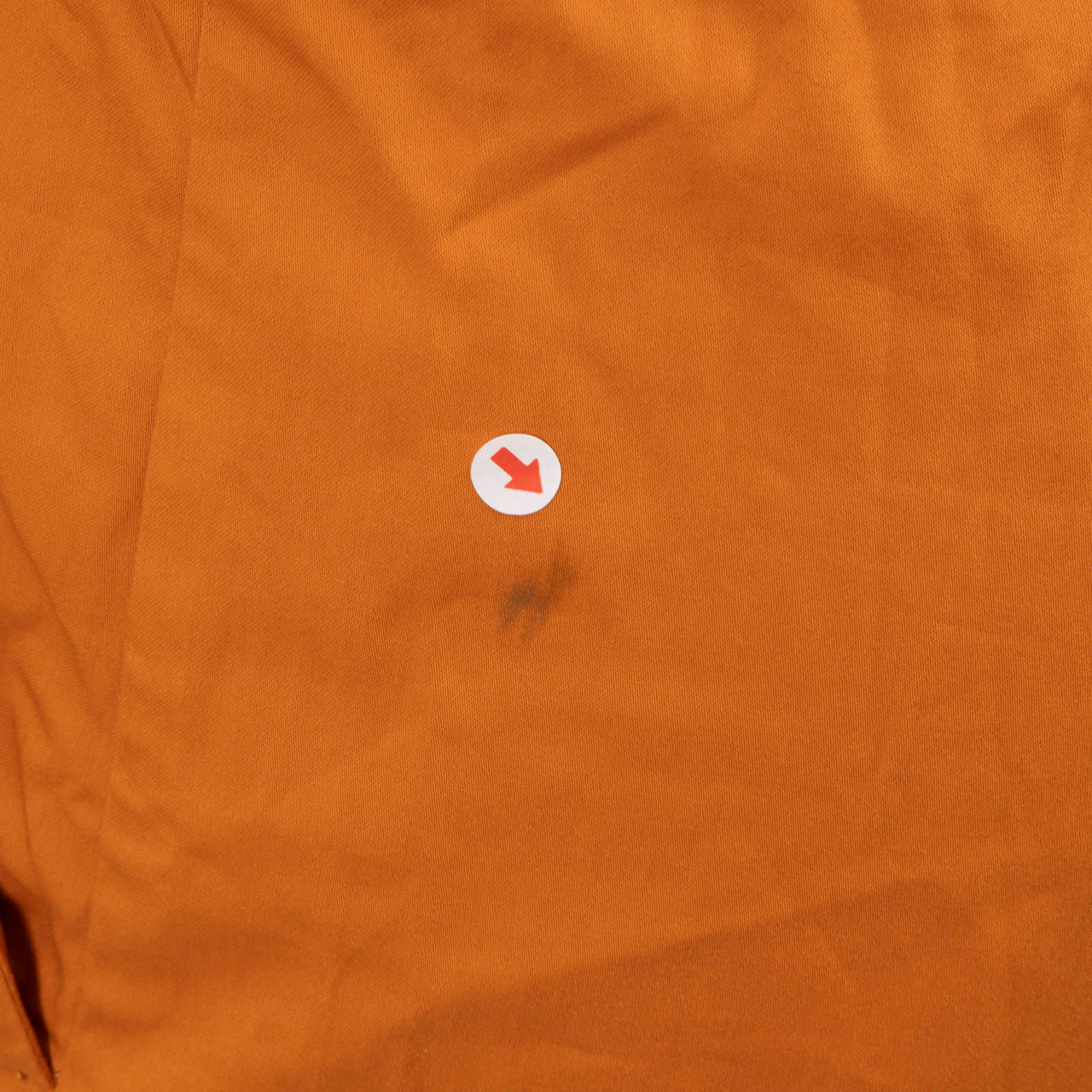 Maison Margiela Orange Straight High Rise Trousers