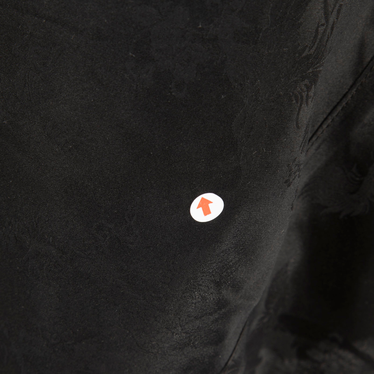 Réalisation Black Silk Floral Jacquard Mini Dress