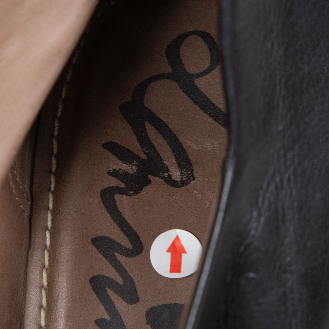 Lanvin 2010 Hiven Black Leather Wedge Ankle Boots