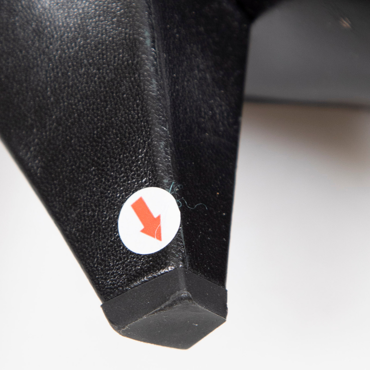 Emporio Armani Black Satin Thigh High Heeled Boots