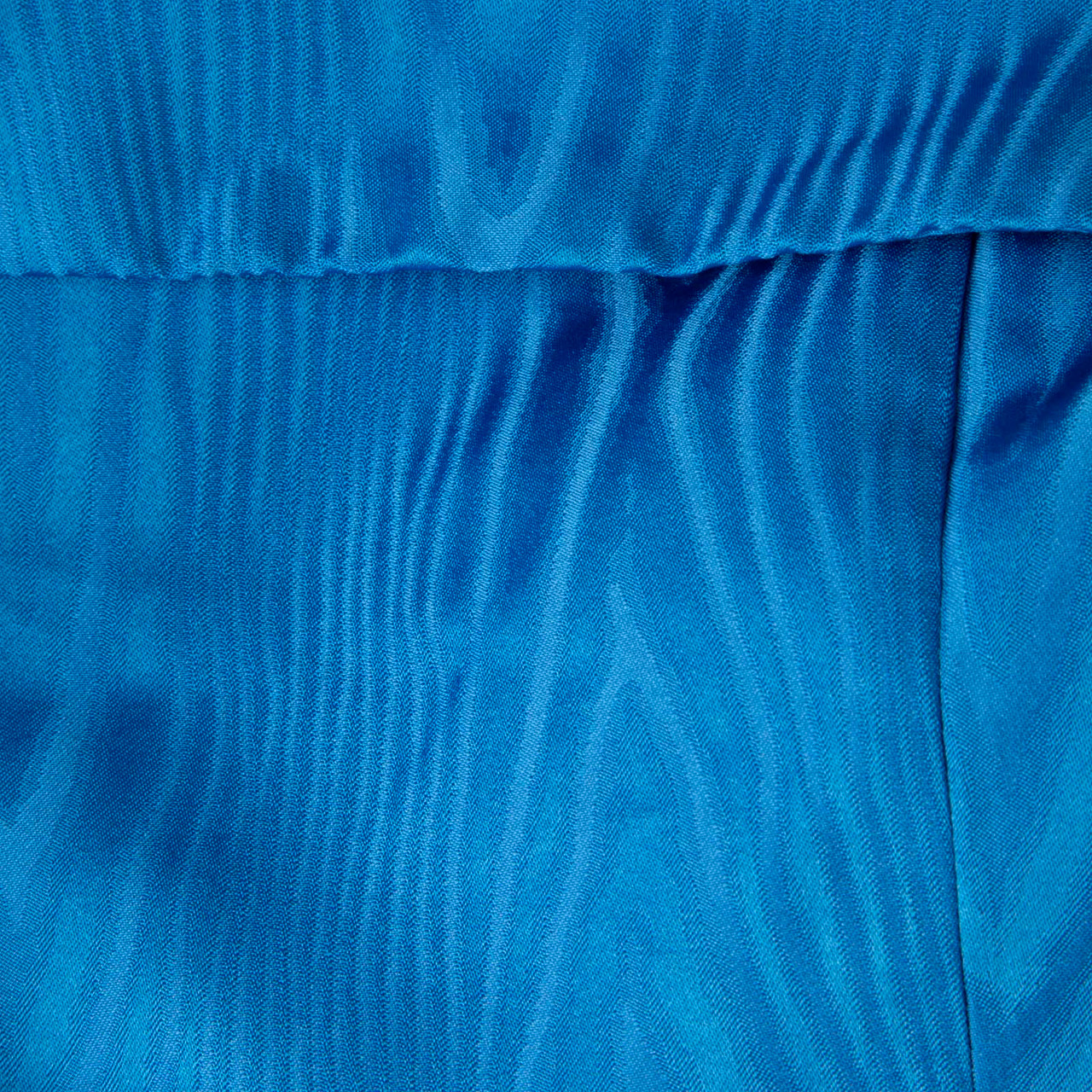 Rebecca Vallance Blue Strapless Mini Bow Dress