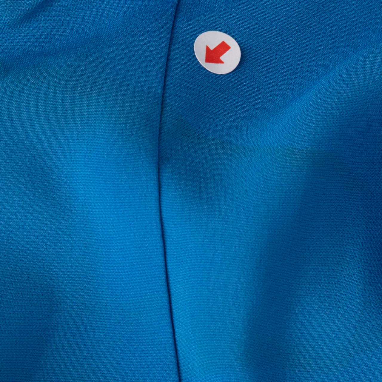 Rebecca Vallance Blue Strapless Mini Bow Dress