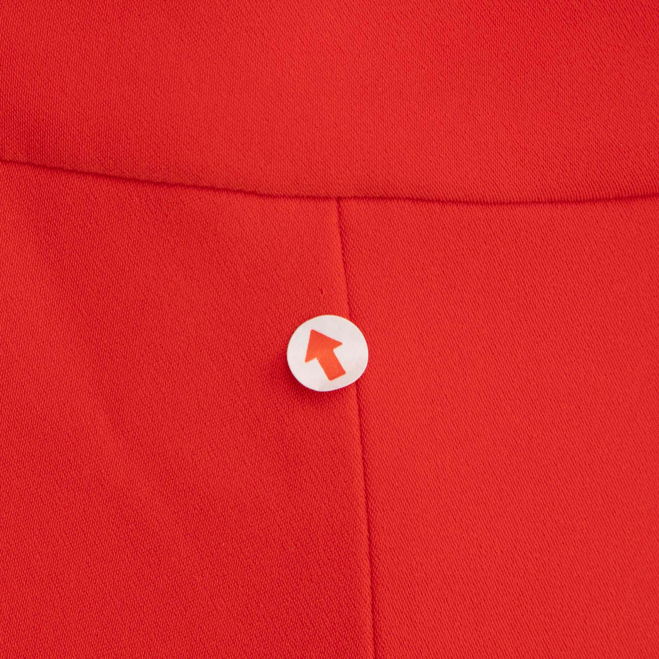 Lanvin Red Strapless Neck Scarf Jumpsuit