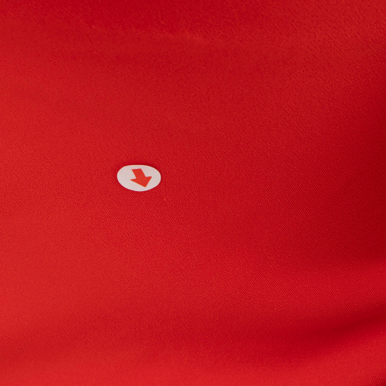 Lanvin Red Strapless Neck Scarf Jumpsuit