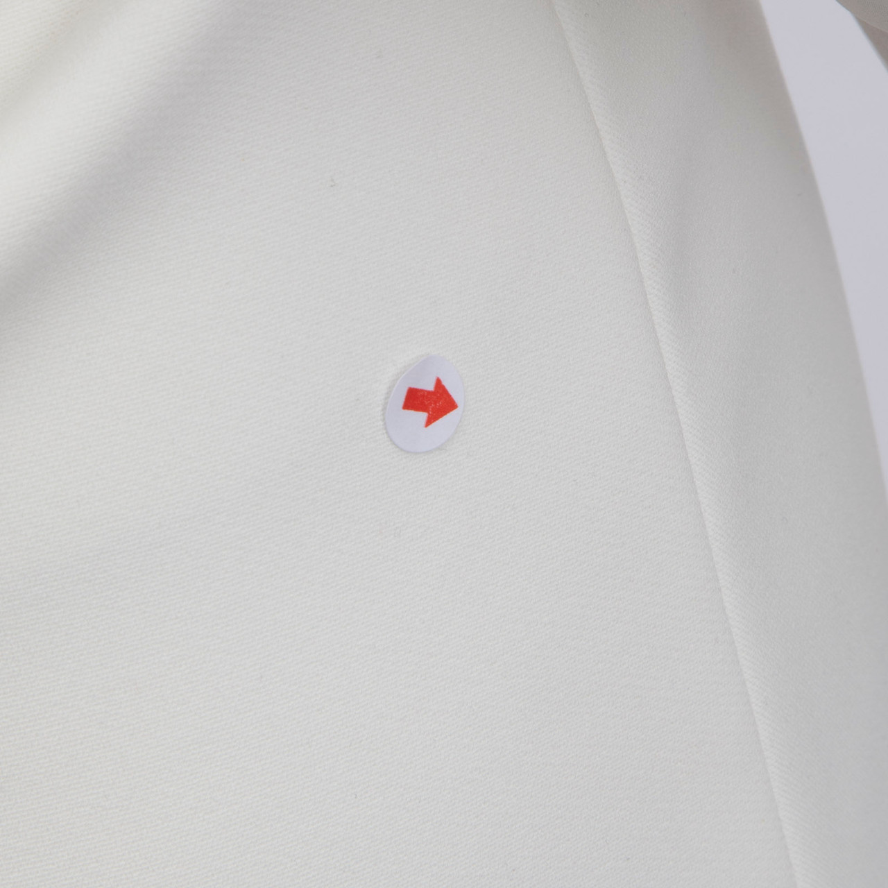 Self-Portrait White Crystal Trim Puff Sleeve Dress