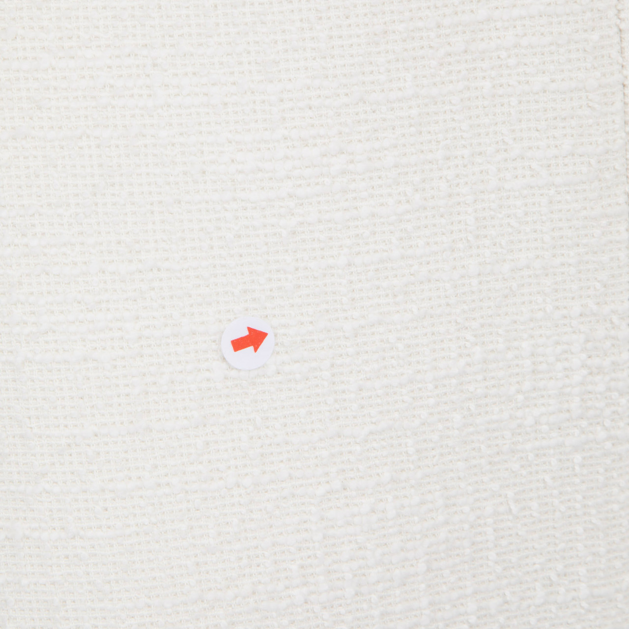 Rebecca Vallance White Tweed Gold Buttons Dress