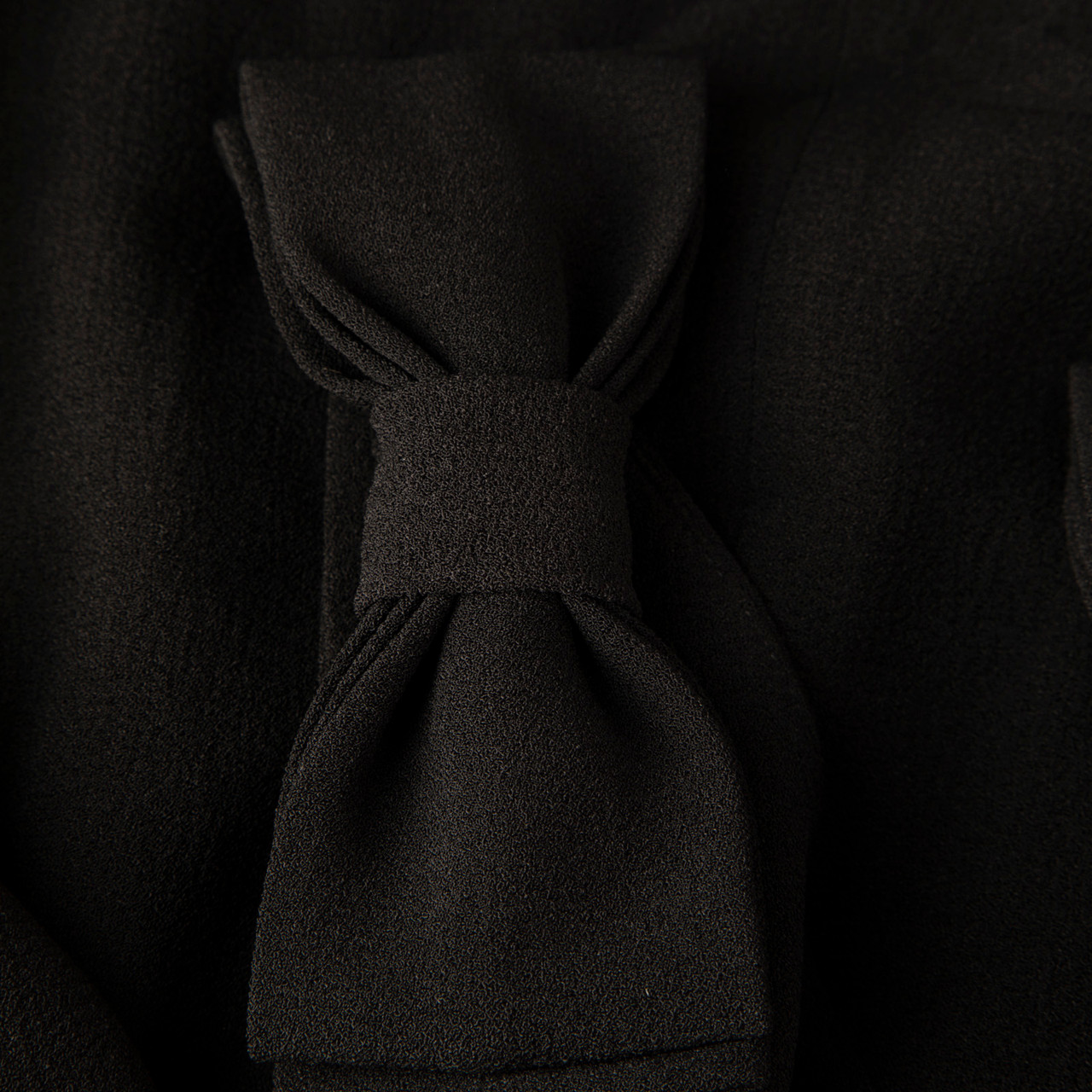 Zimmermann Black Sleeveless Bow Detail Dress