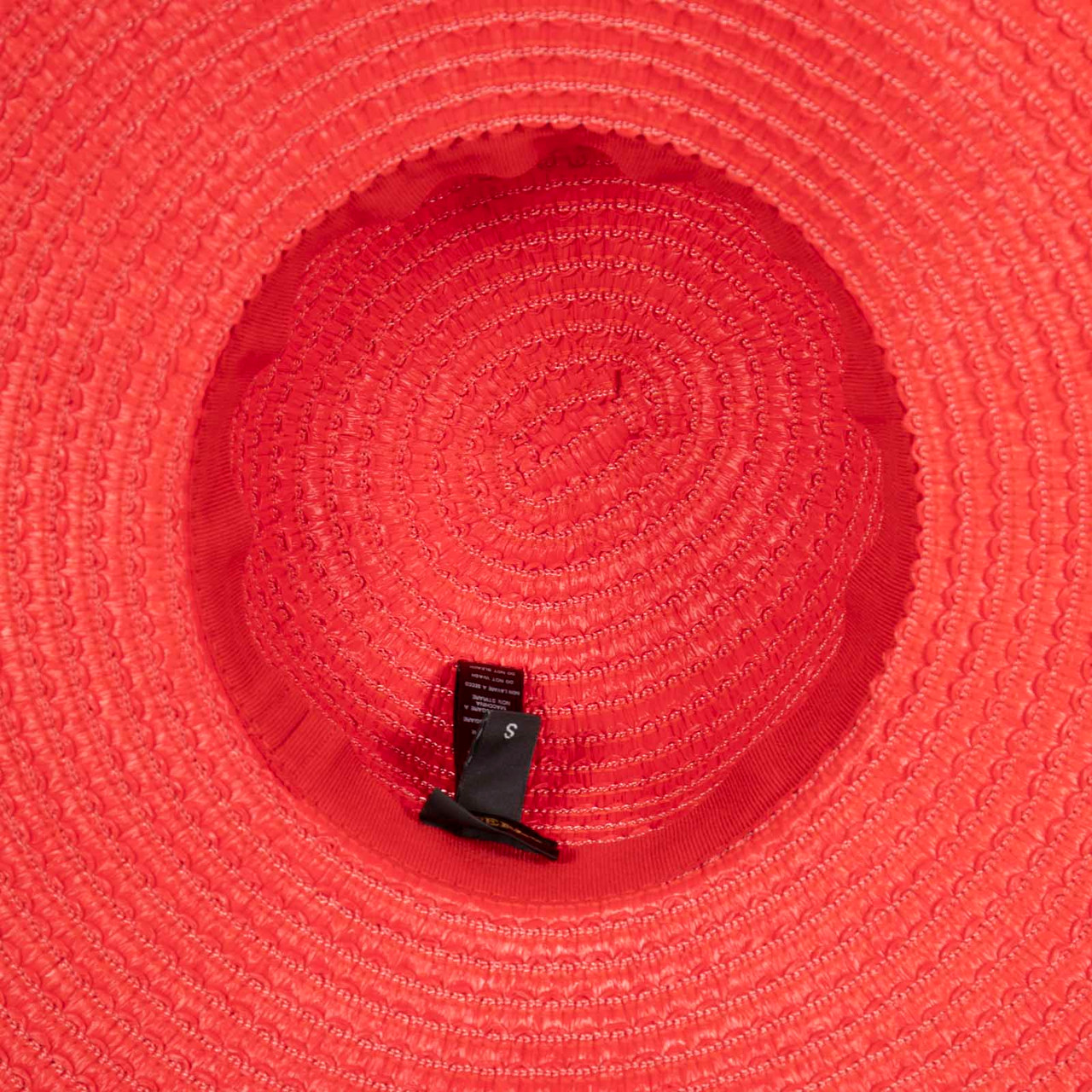 La Perla Red Wide Brim Sun Hat