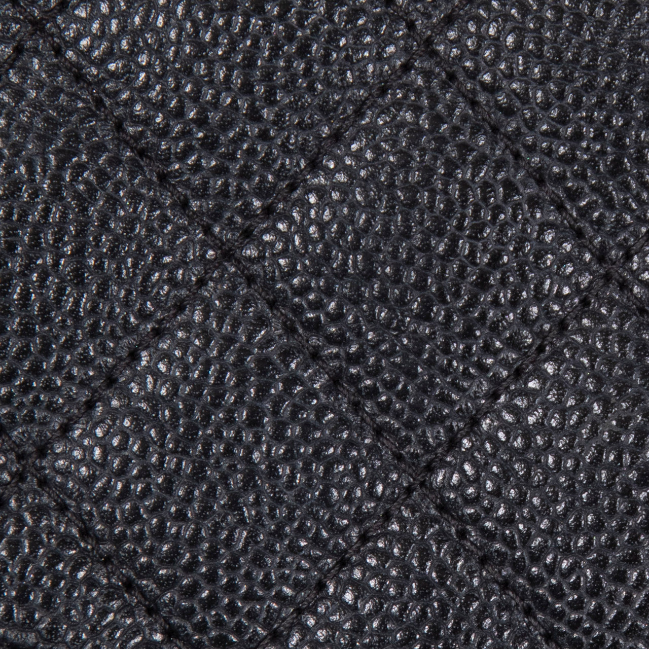 Chanel 2018 Black Caviar Leather Filigree Backpack