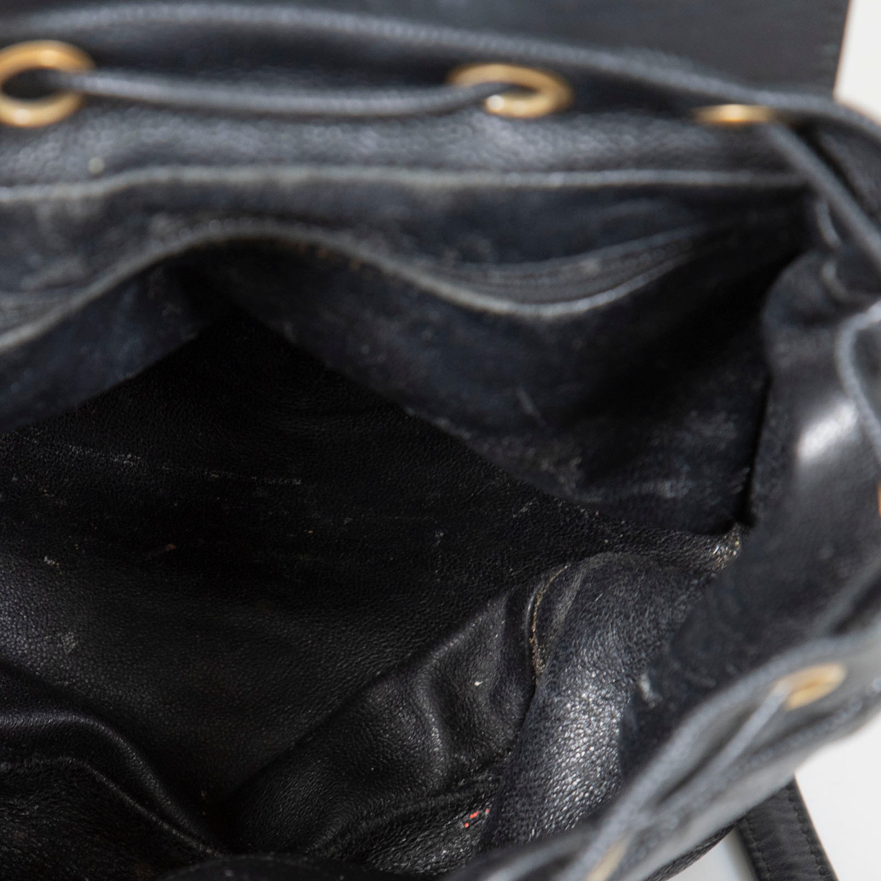 Chanel 2018 Black Caviar Leather Filigree Backpack