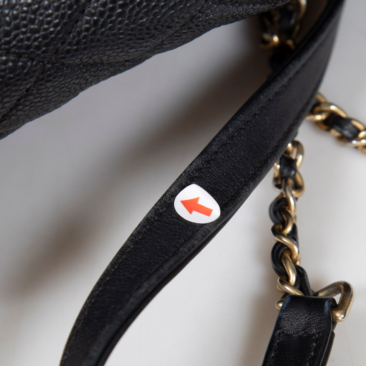 Chanel 2018 Black Caviar Leather Filigree Backpack