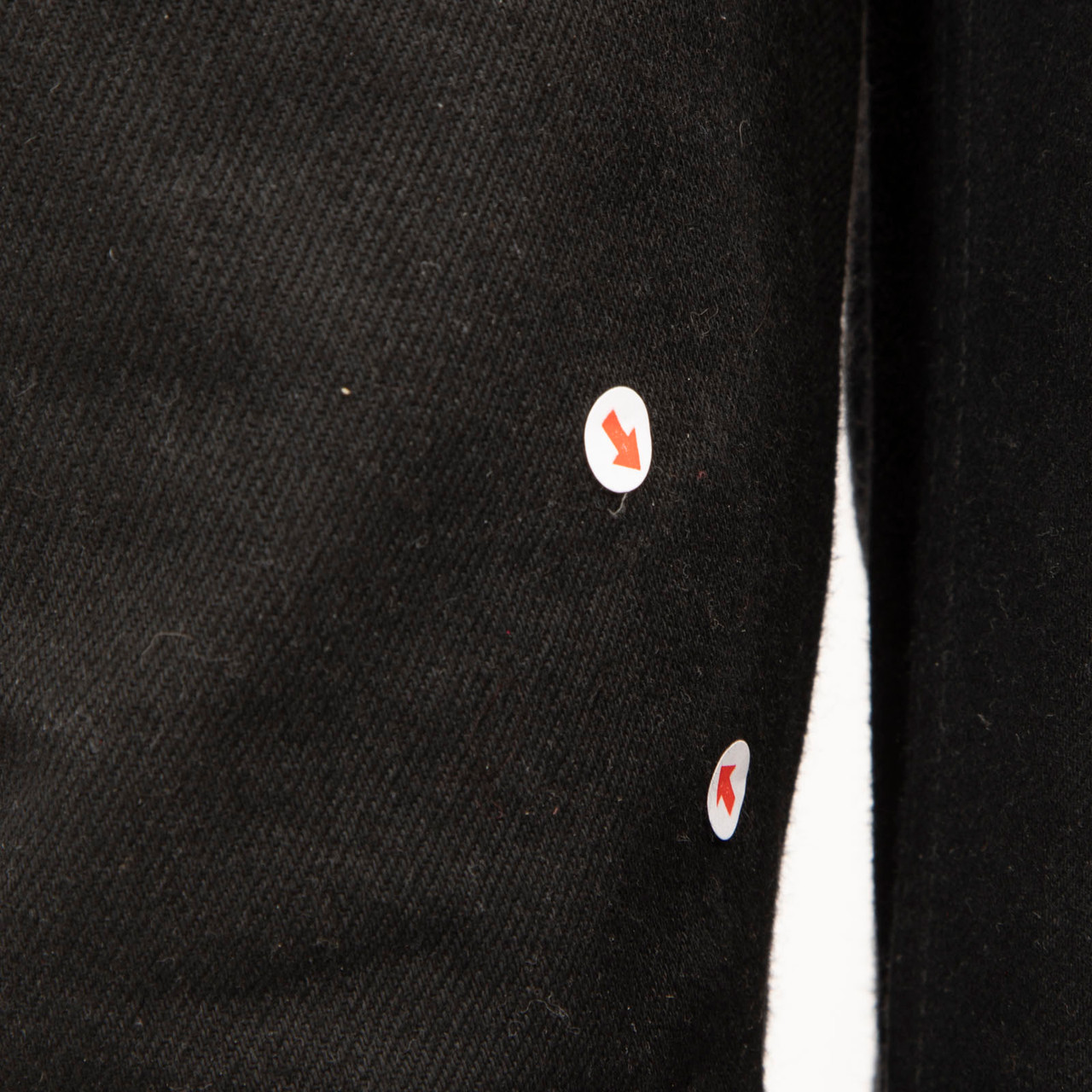 Alexander McQueen Black & Red Stripe Skinny Jeans