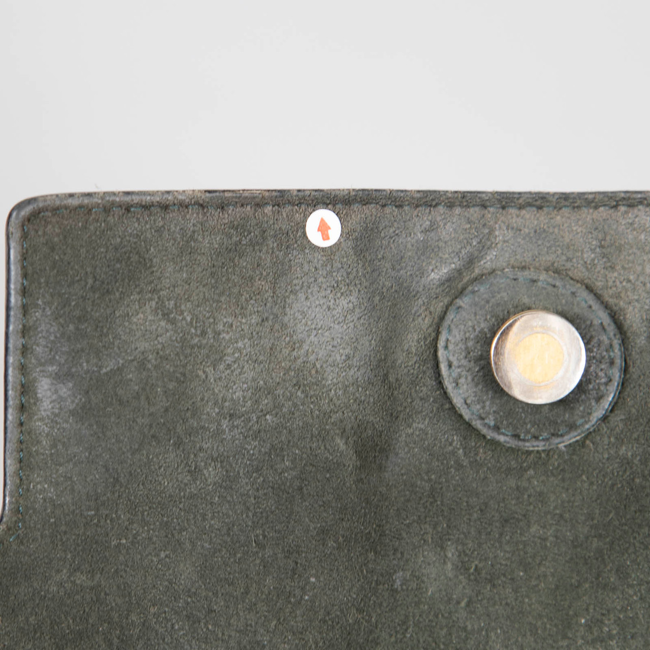 Céline Green Leather Top Handle Mini Belt Bag