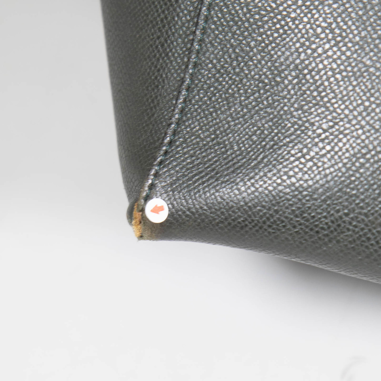 Céline Green Leather Top Handle Mini Belt Bag