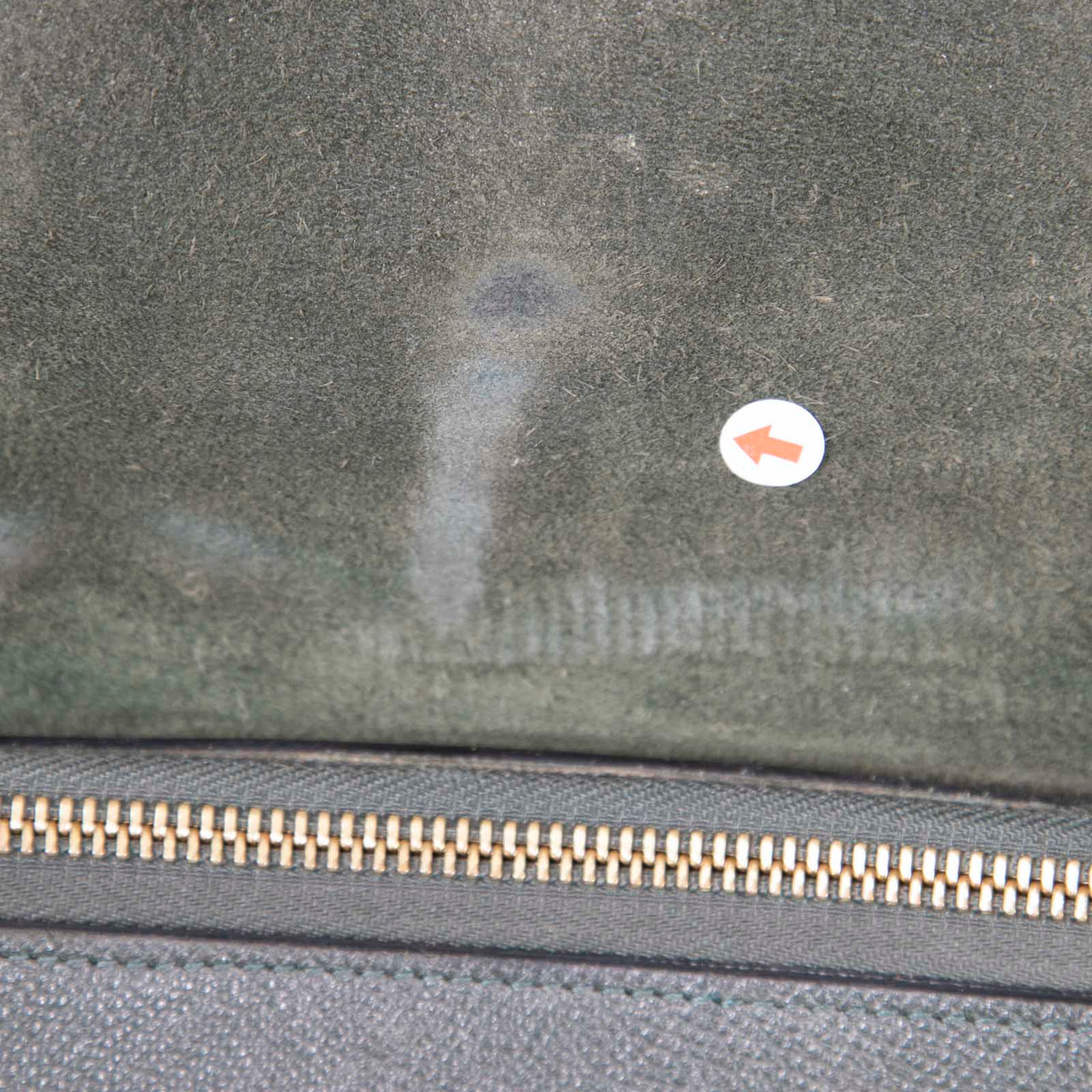 Céline Green Leather Top Handle Mini Belt Bag