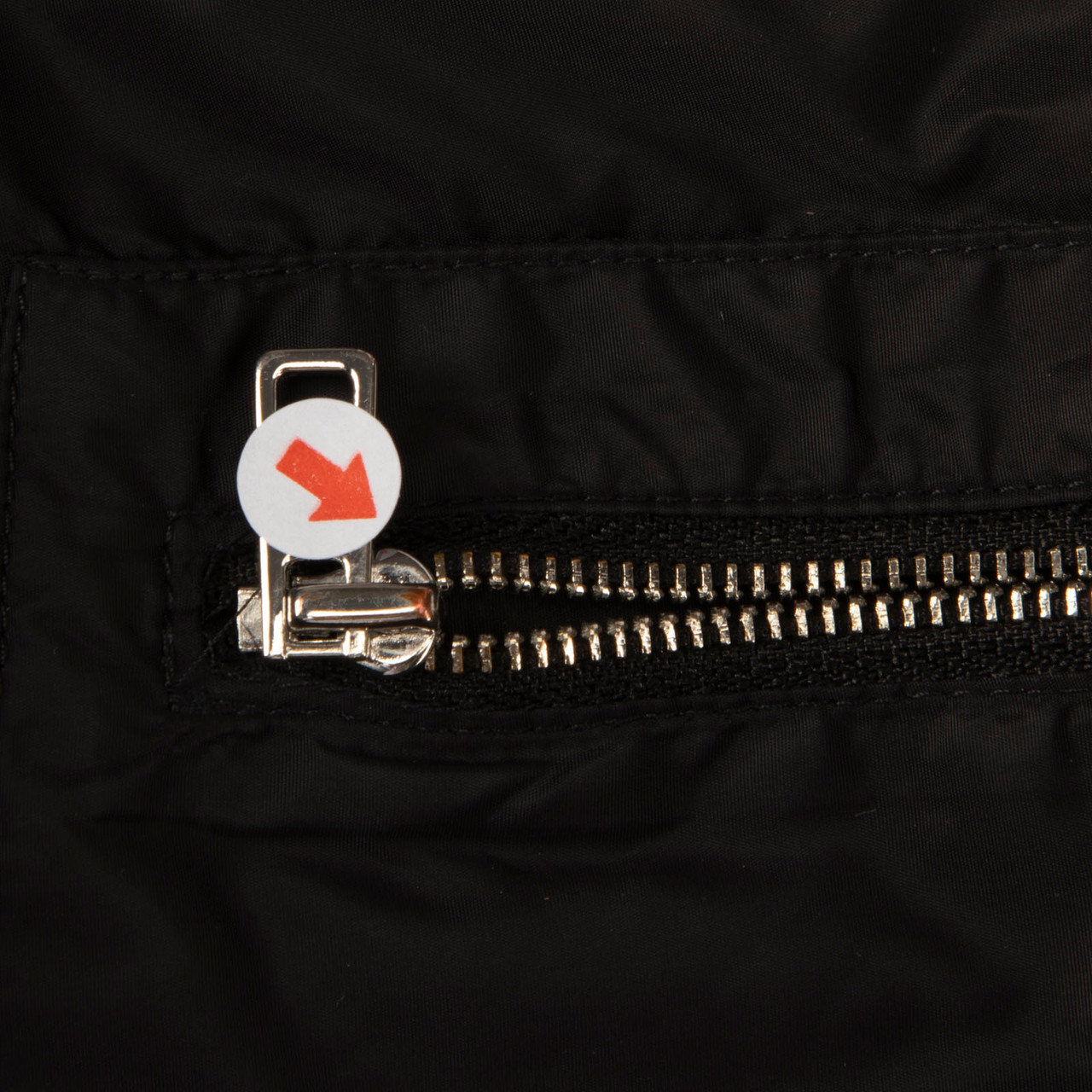 Prada Black Hooded Goose Down Puffer Coat