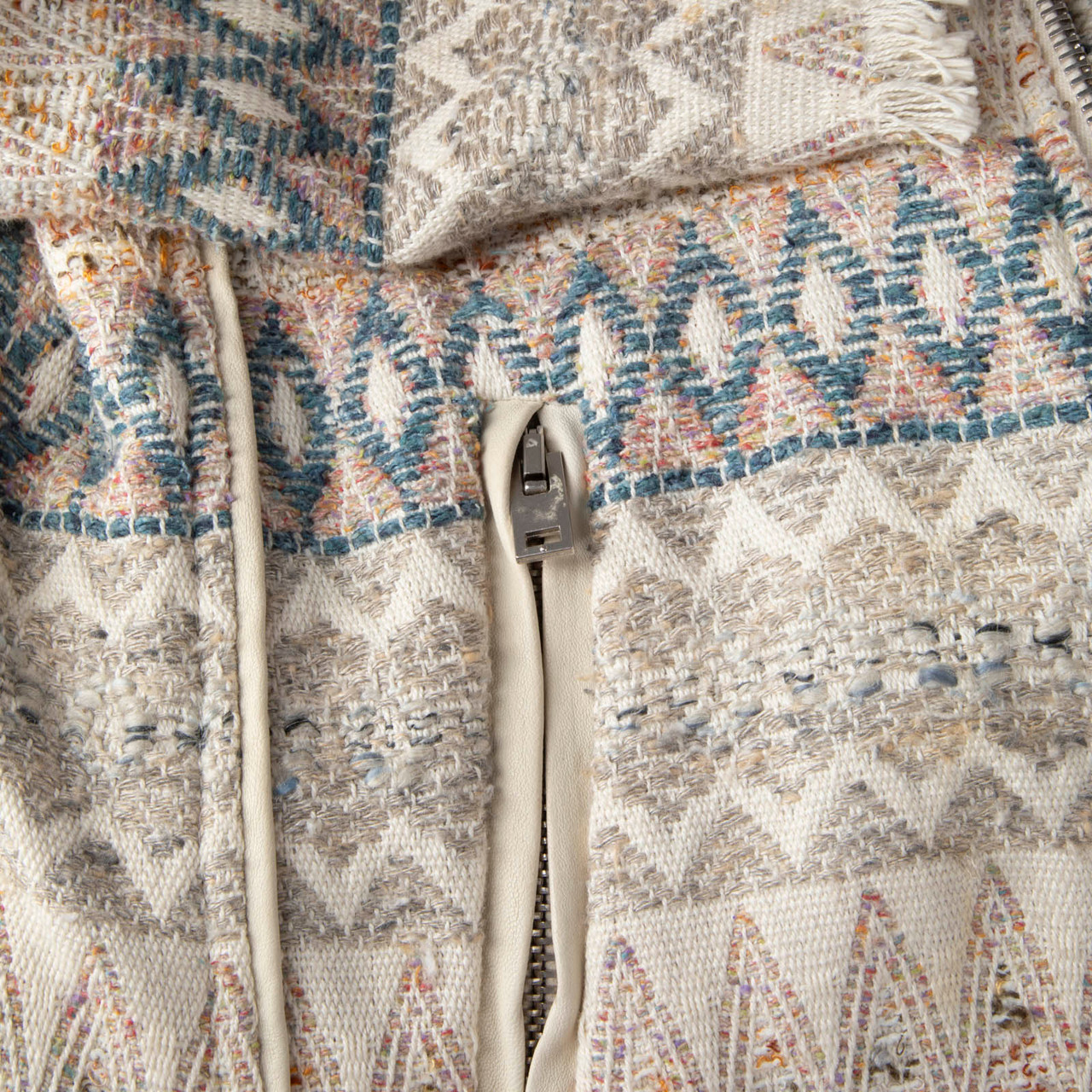 Iro Abstract Zip Up Jacket