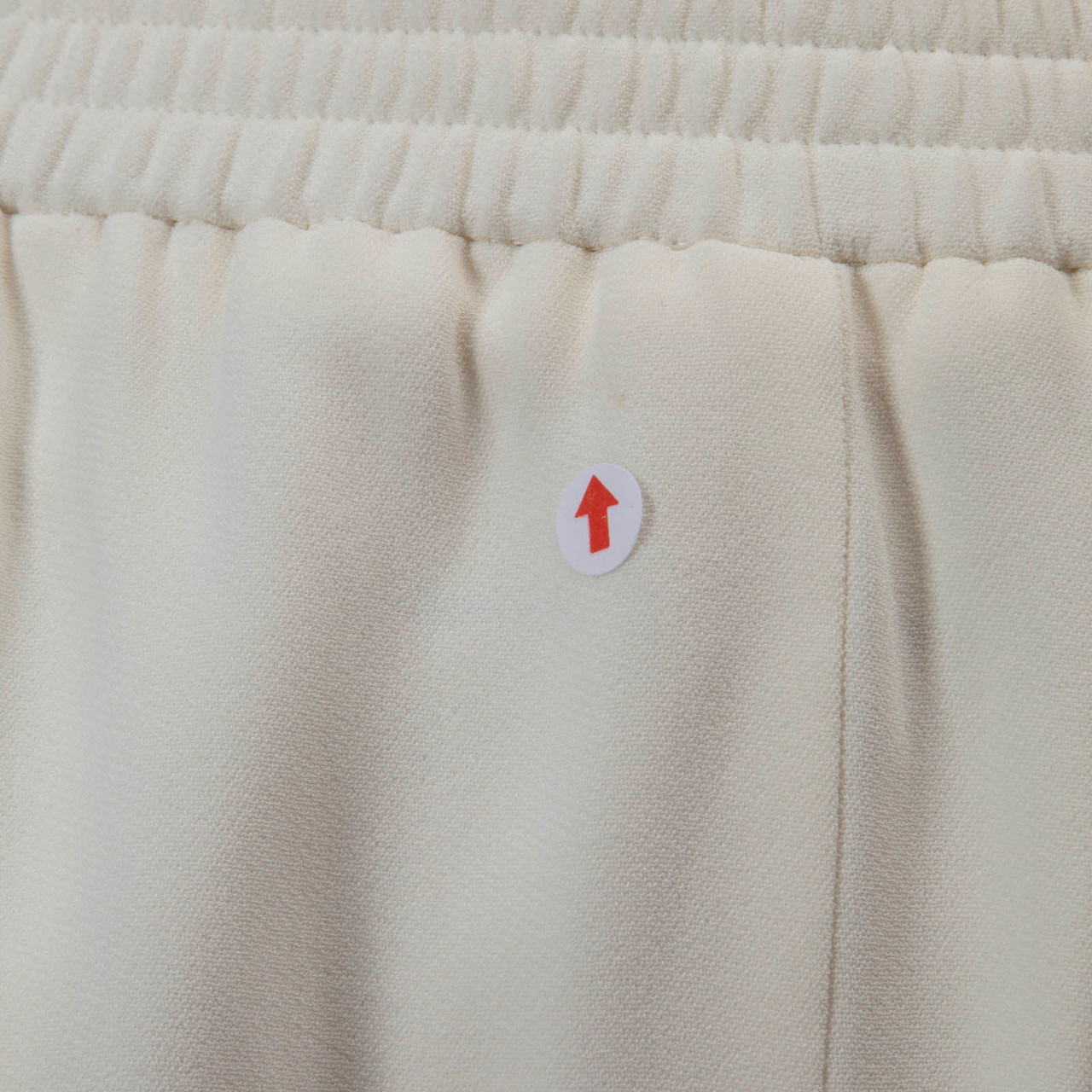 Stella McCartney Ecru Zipped Cuff Trousers