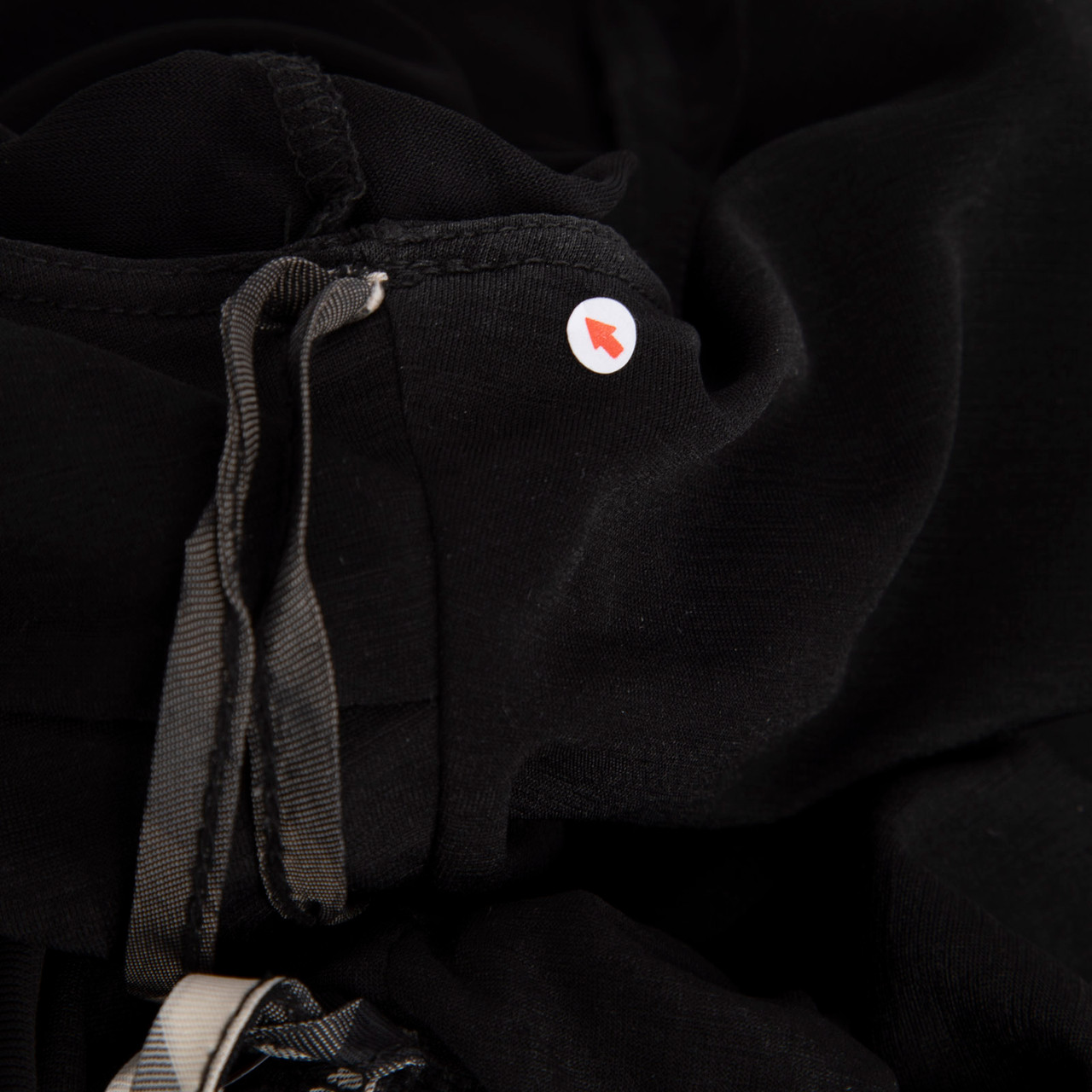 Burberry Black Ruched Stretchy Midi Dress