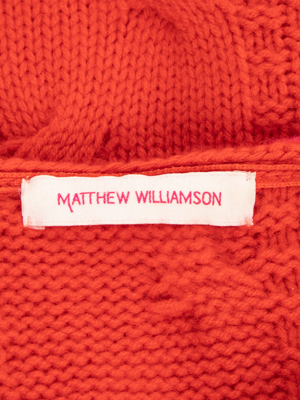 Matthew Williamson Knit Hooded Dress With Pockets