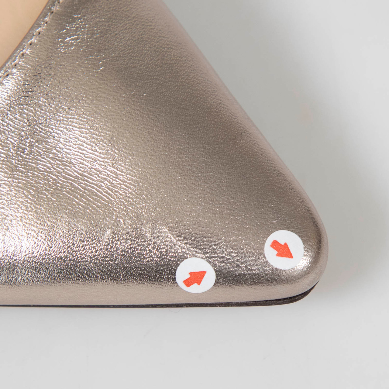 Jimmy Choo Gold Leather Slingback Heels