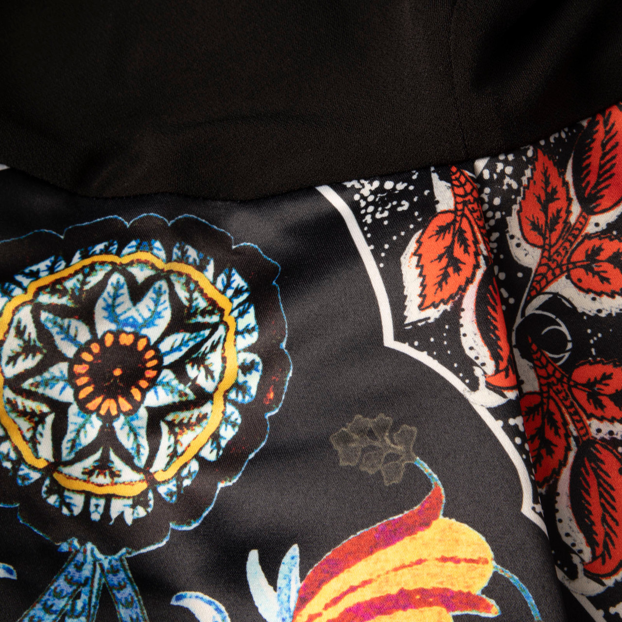 Alice + Olivia Mini Length Floral Print Dress