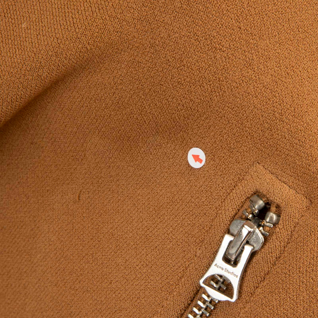 Acne Studios Brown Olympia Zipped Bomber Jacket