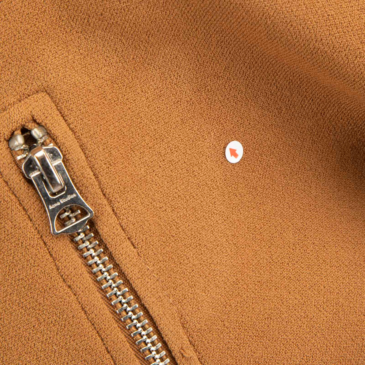 Acne Studios Brown Olympia Zipped Bomber Jacket