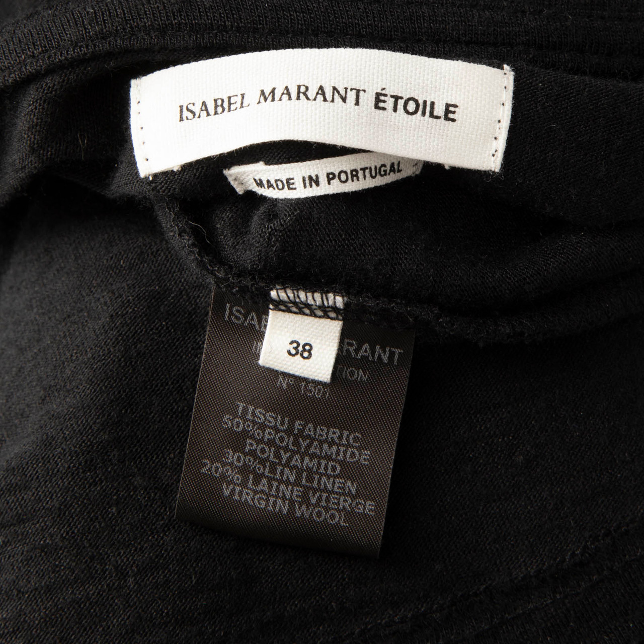 Isabel Marant Isabel Marant Étoile Black Long Sleeve Dress