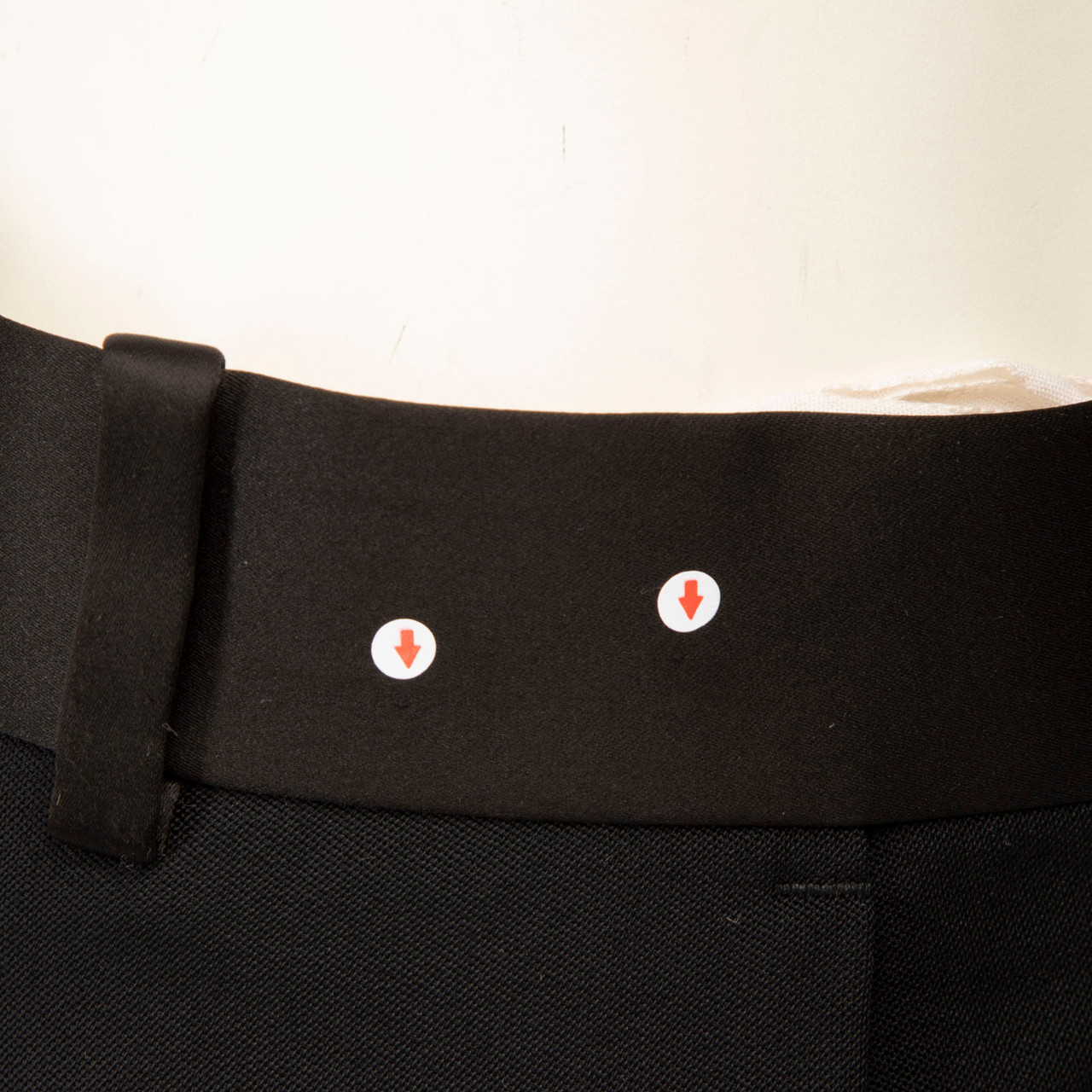 Céline Black Wool Skinny Fit Trousers