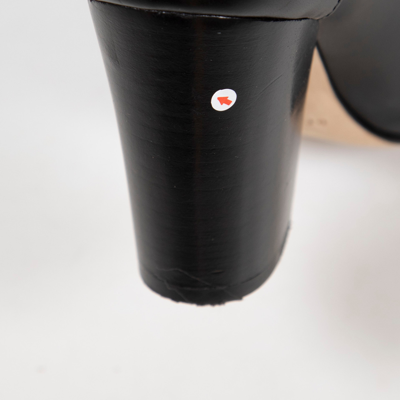 Dear Frances Black Leather Point Toe High Boots