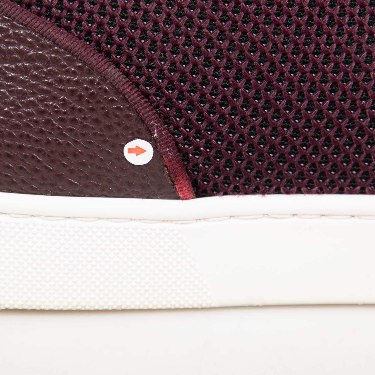 Christian Louboutin Purple Lou Spikes Orlato Trainers