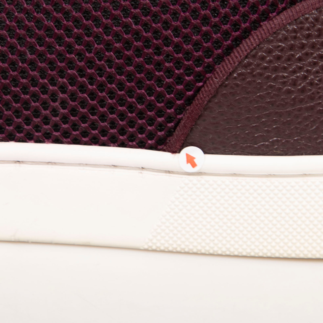 Christian Louboutin Purple Lou Spikes Orlato Trainers