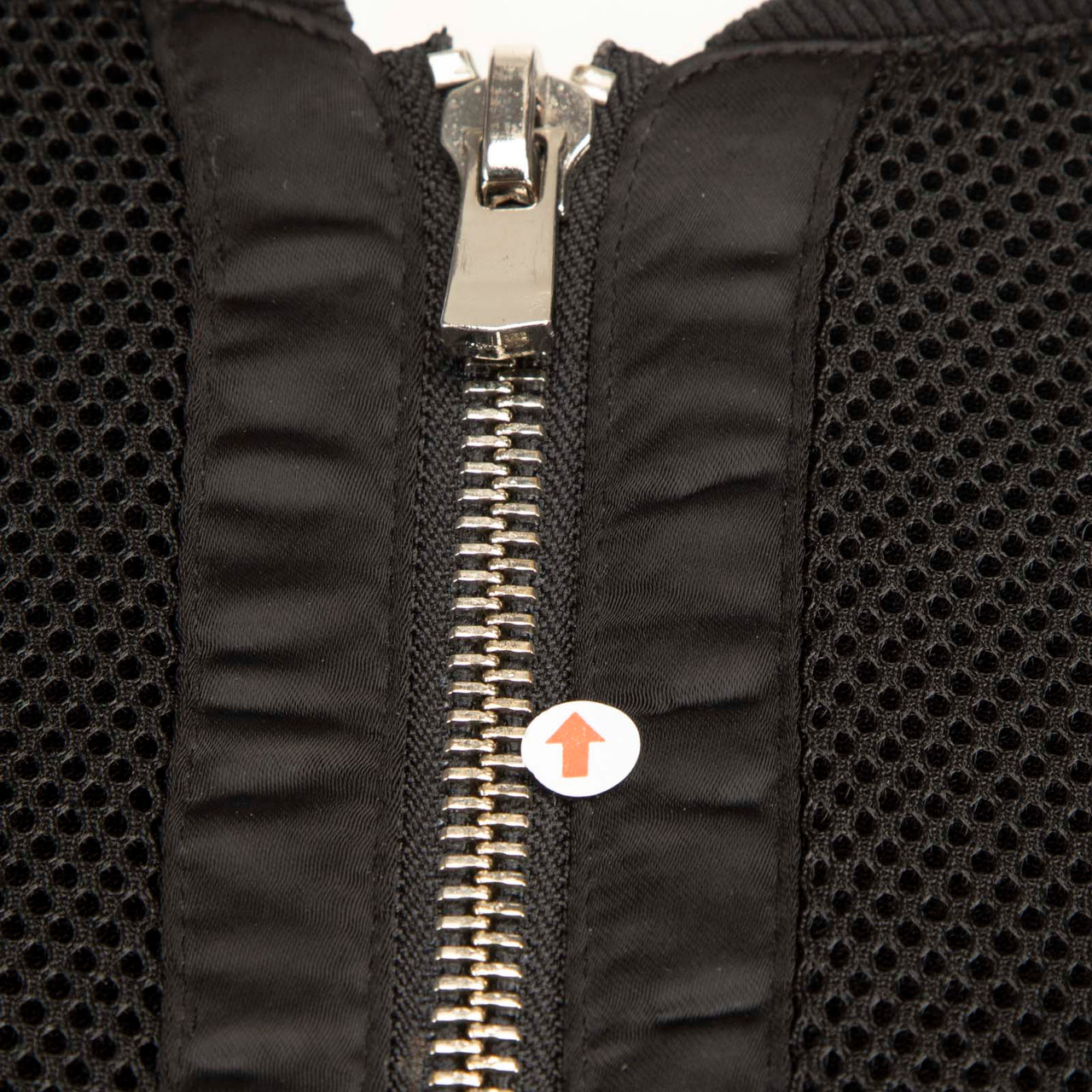 Maje Black Mesh Panelled Bomber Jacket