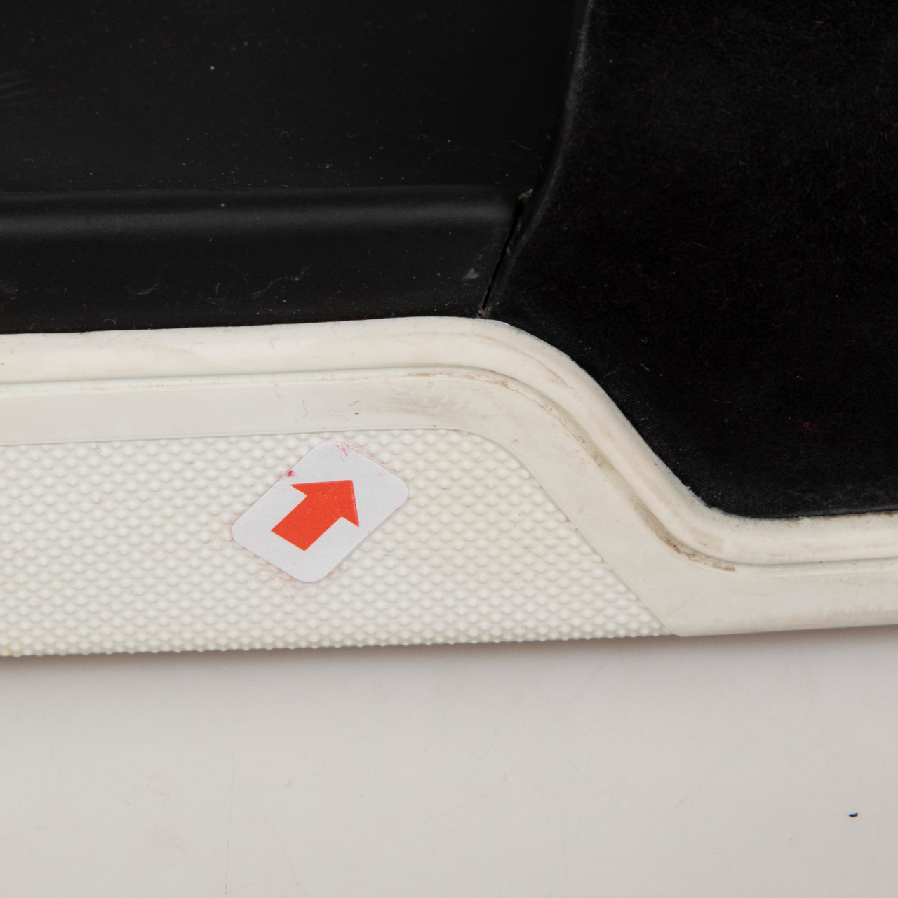 Christian Louboutin Black Suede Crystal Logo Slides