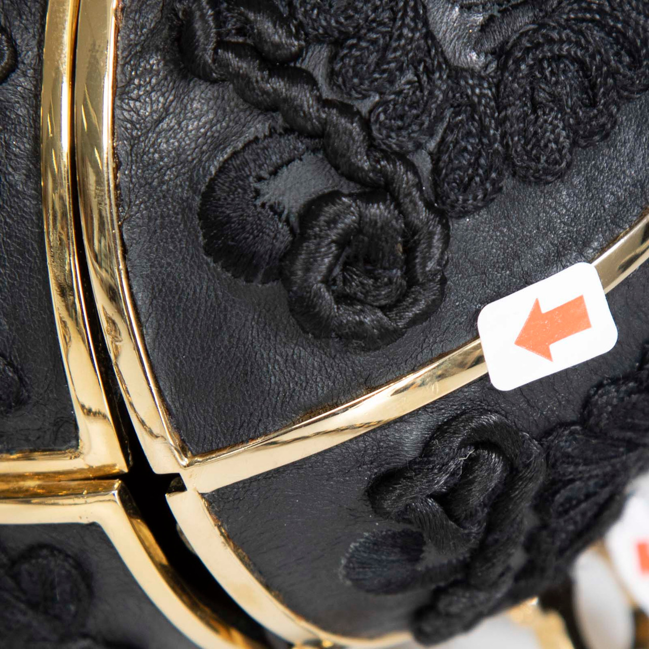 Salvatore Ferragamo Black Leather Egg Shoulder Bag