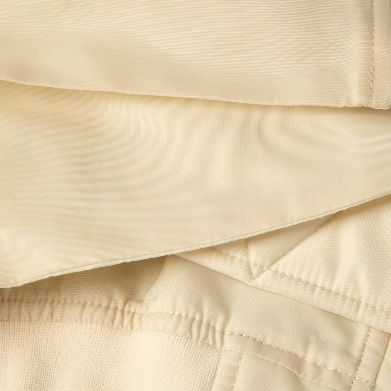 Sacai Off-White Nylon Twill Blouson Jacket