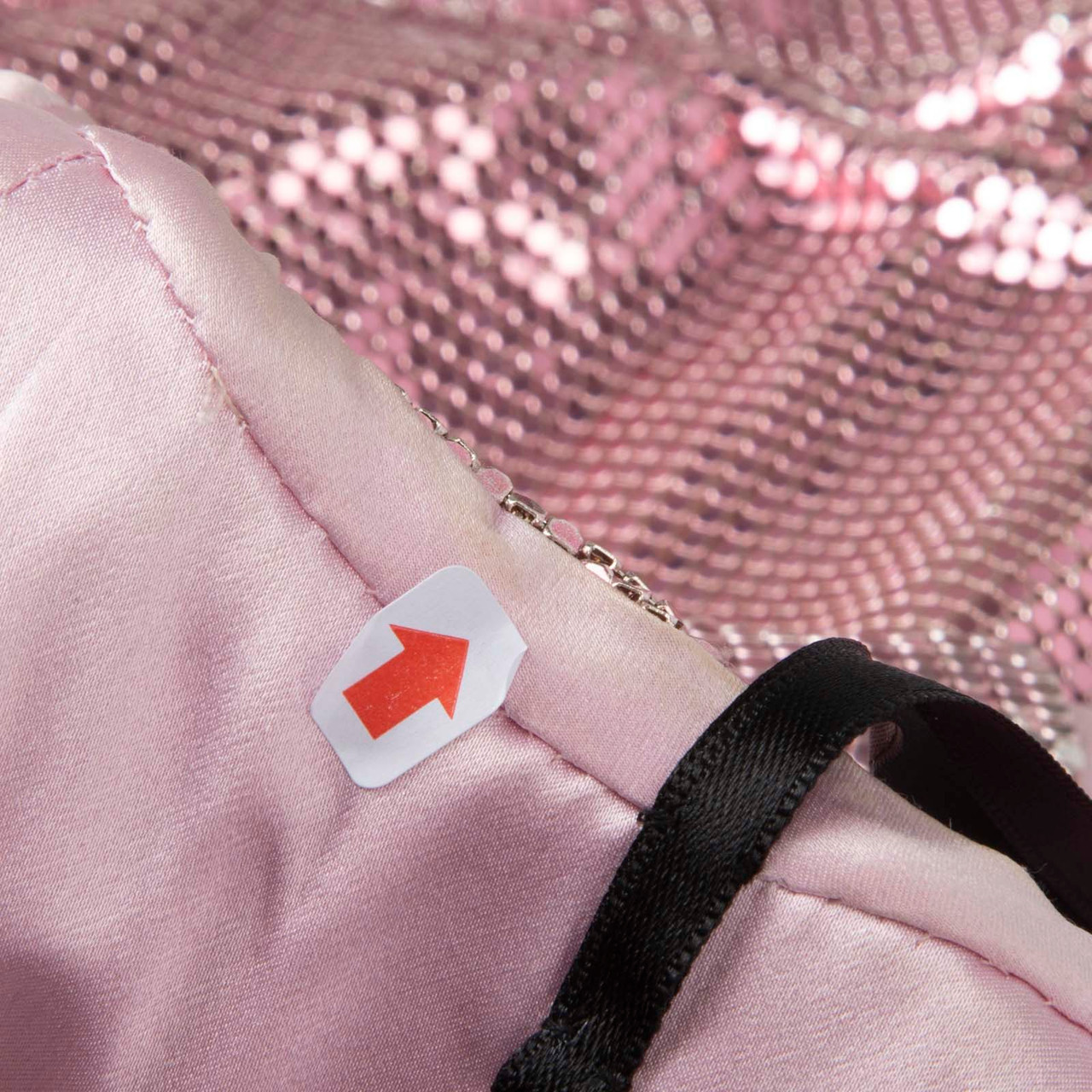 Versace S/S22 Fendace Pink Chainmail Dress