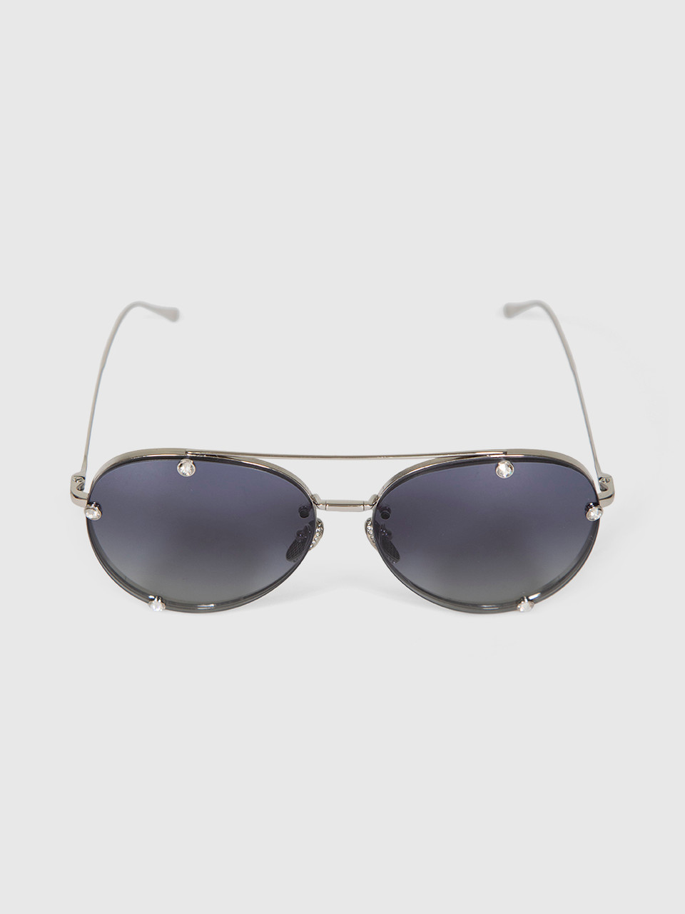 Valentino Garavani Blue Gradient Aviator Sunglasses
