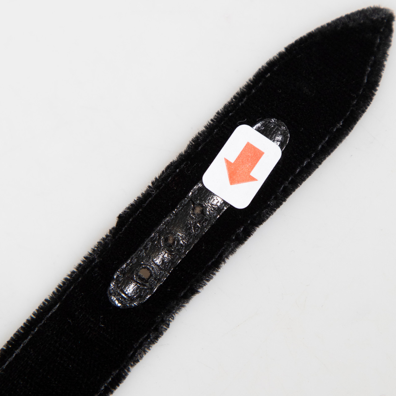 Christian Louboutin Black Velvet Miss Sab Sling 85 Heels