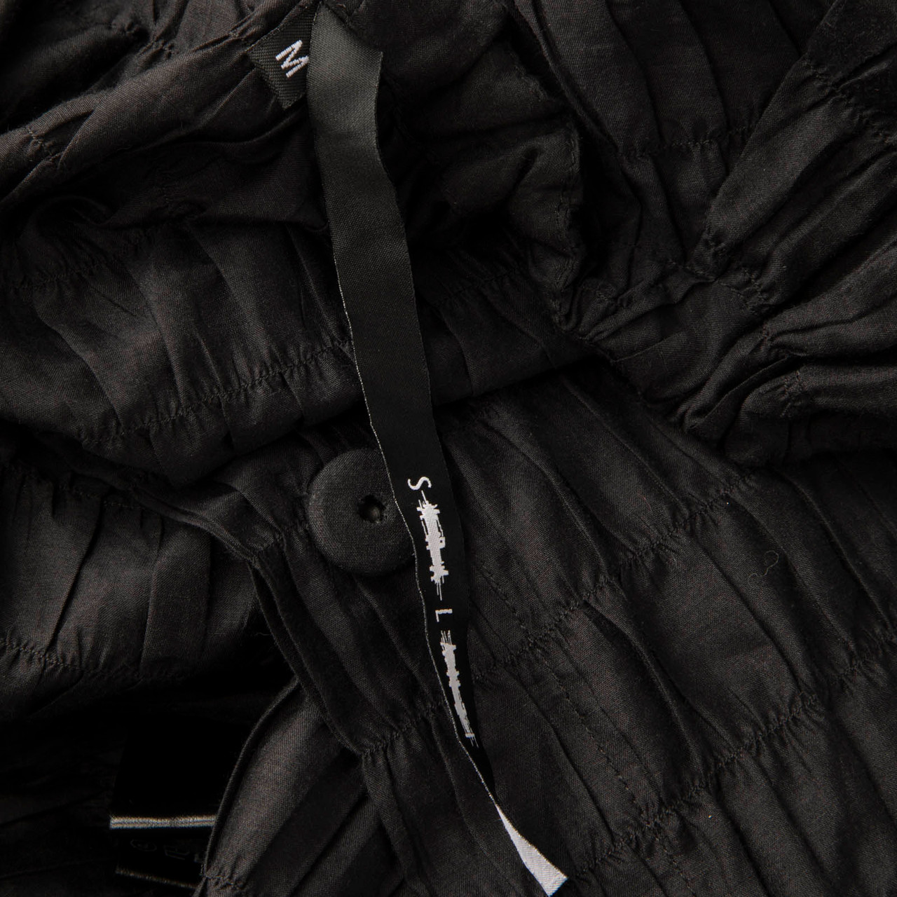 Sara Lanzi Black Ruched Dress & Jacket Set