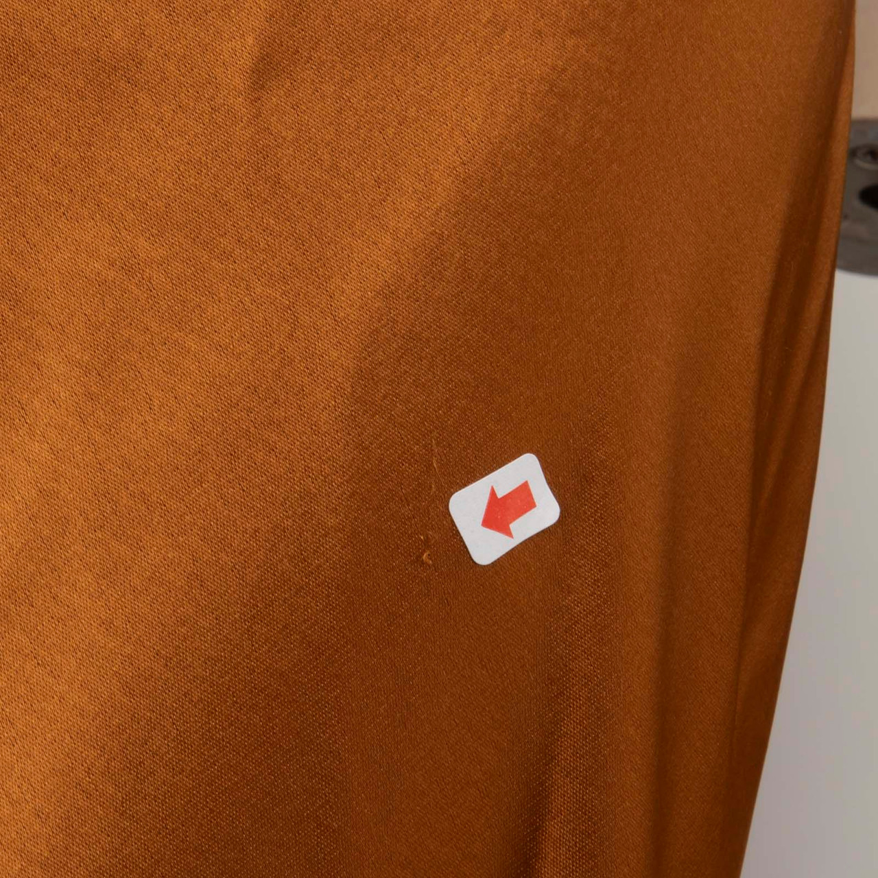 Galvan London Orange Satin Portico Gown