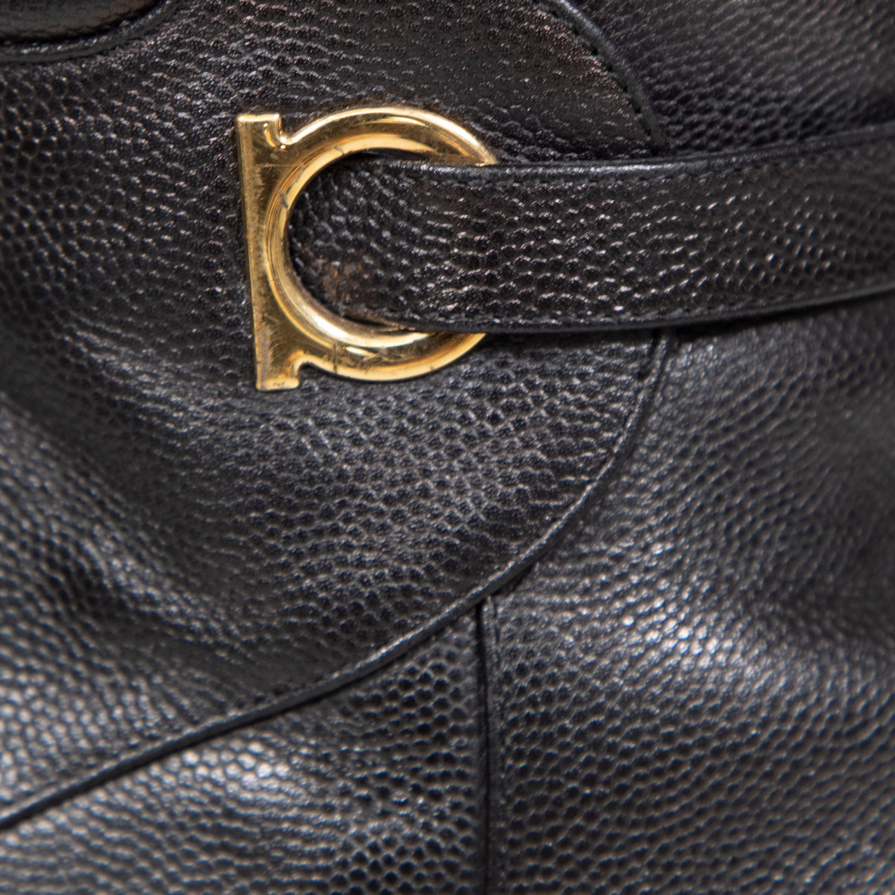 Salvatore Ferragamo Black Side Zipped Leather Boots