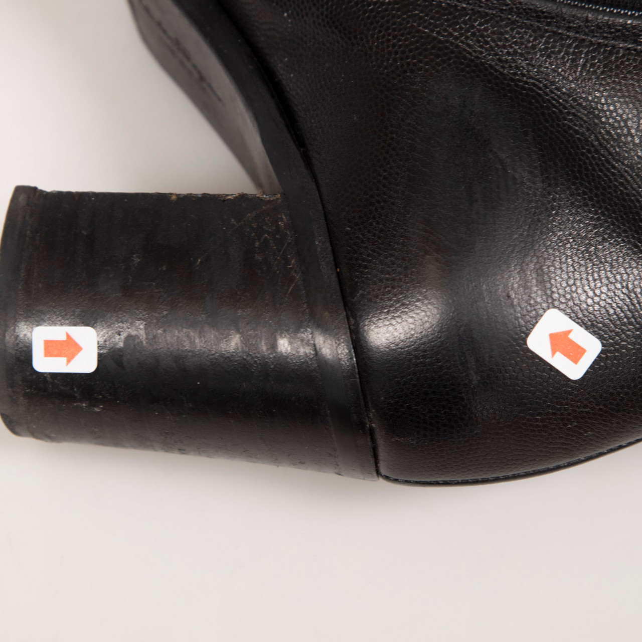 Salvatore Ferragamo Black Side Zipped Leather Boots