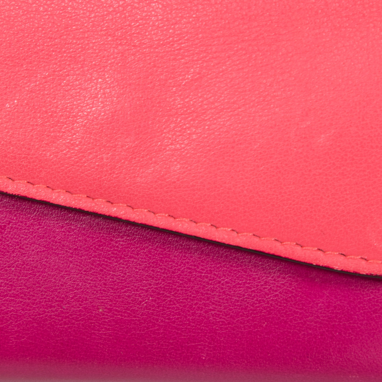 Dior Pink & Purple Leather Card Holder