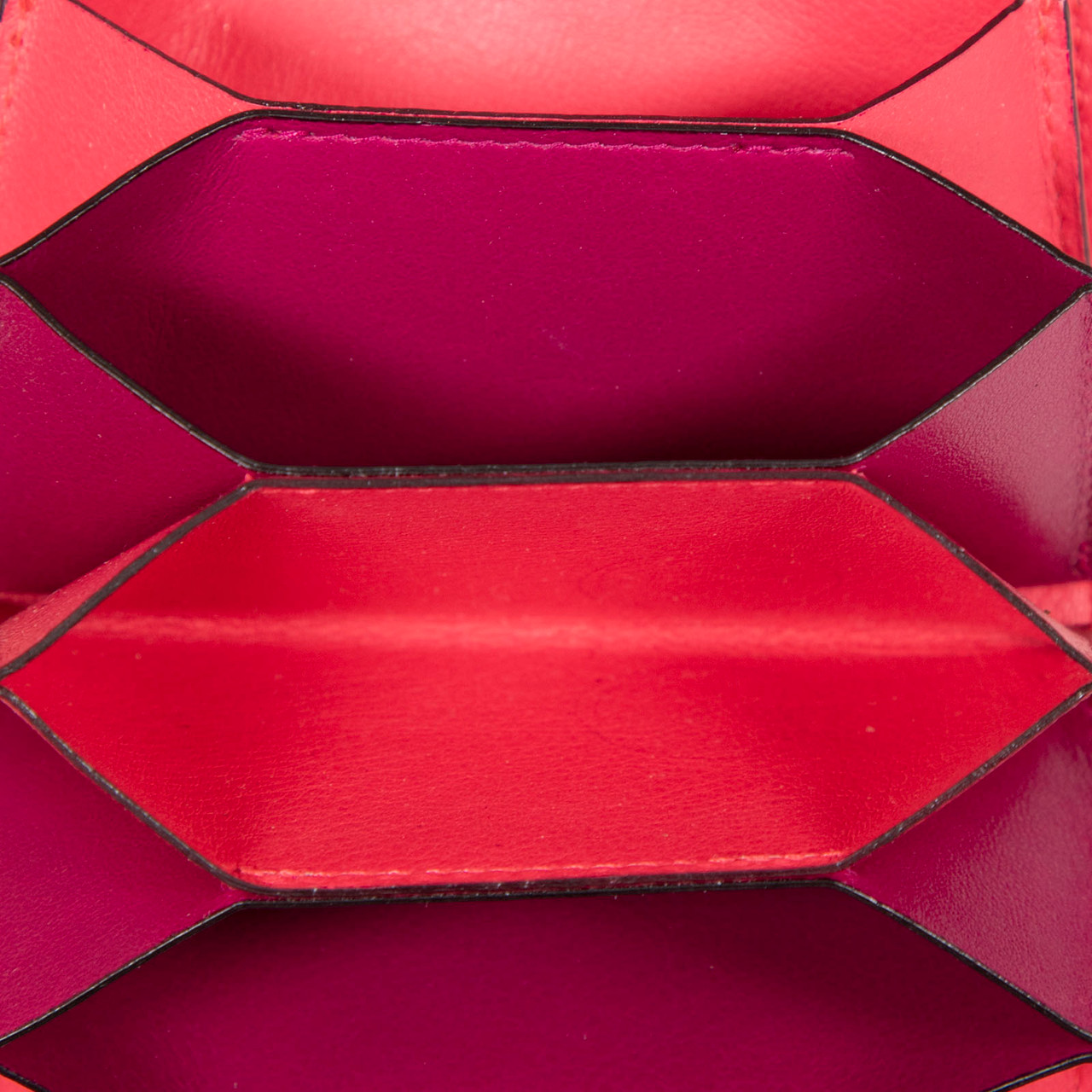 Dior Pink & Purple Leather Card Holder