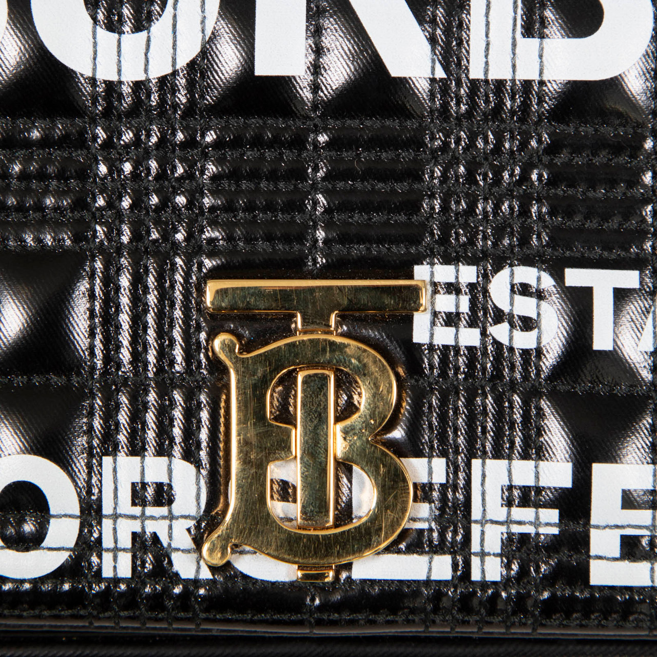 Burberry Black Horseferry Lola Bag