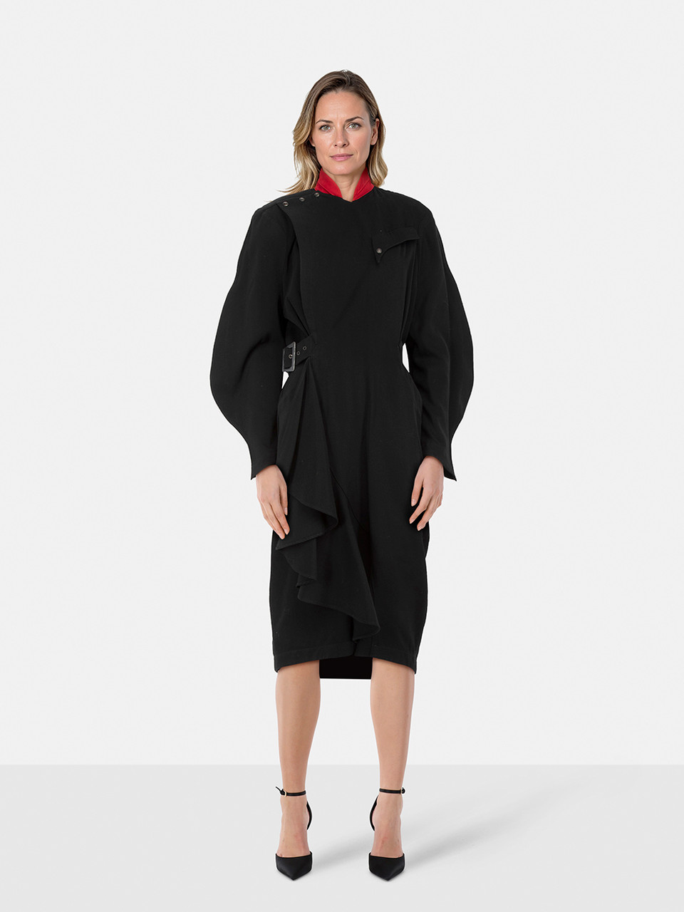 Mugler Vintage F/W1986 Military Power Dress