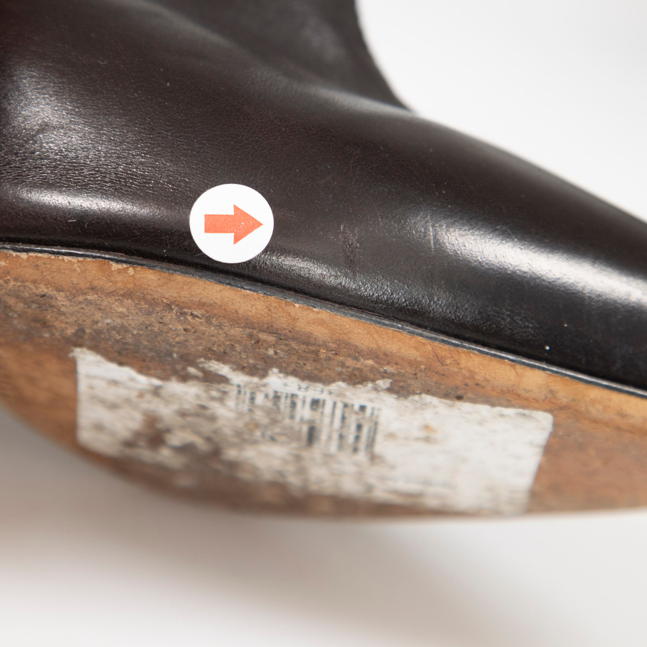 Isabel Marant Black V-Neck Leather Heels