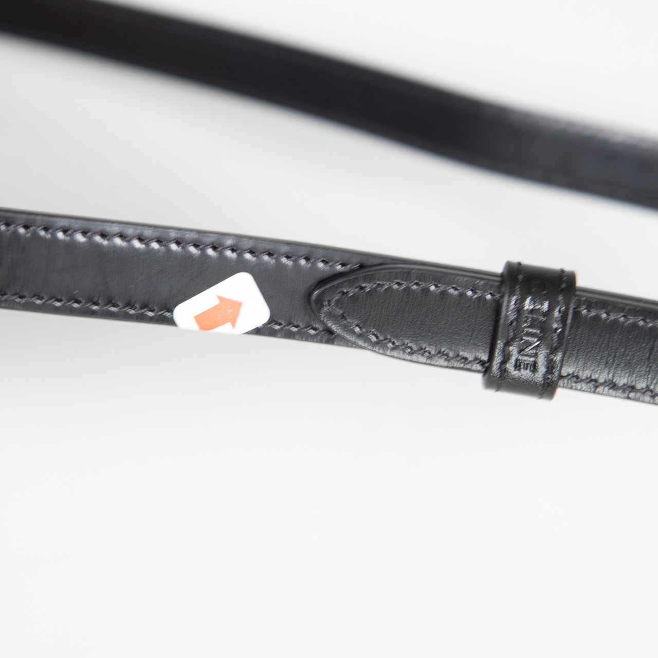 Céline Black Leather Triomphe Shoulder Bag